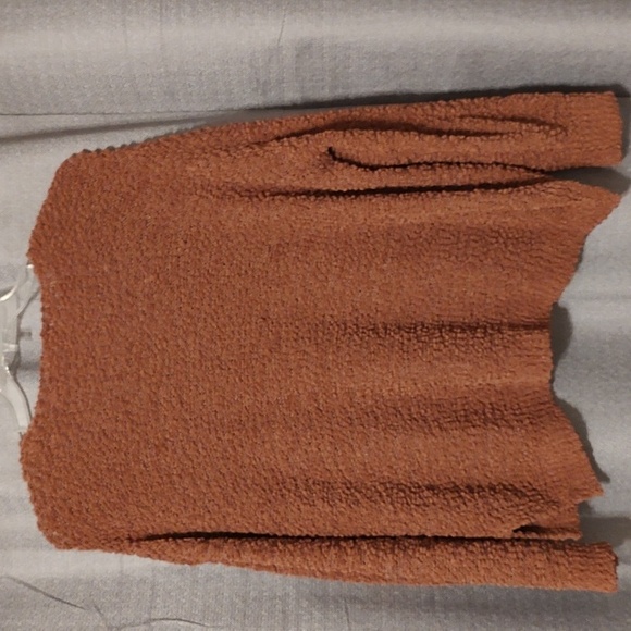 Falls Creek Women's V-Neck Sweater in Warm Brown Sx XL - Picture 5 of 7